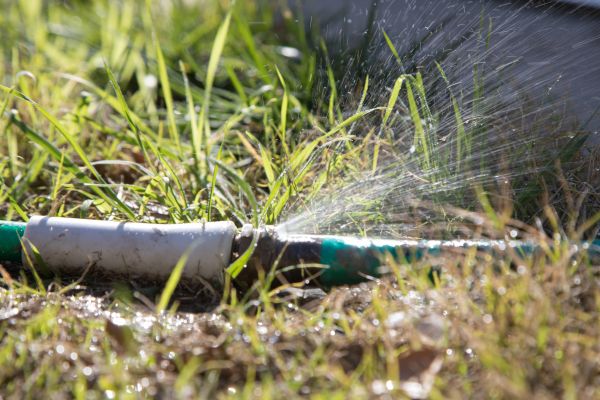 Damaged Sprinkler Repair